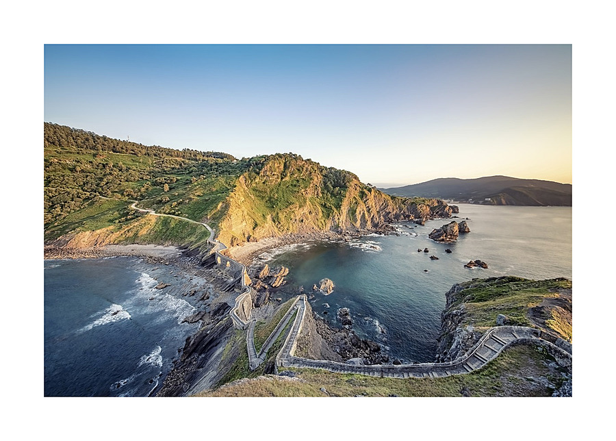 Gaztelugatxe Picture Frame print