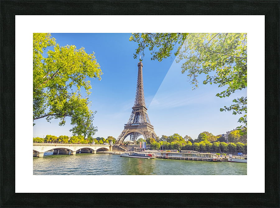 Summer in Paris Picture Frame print