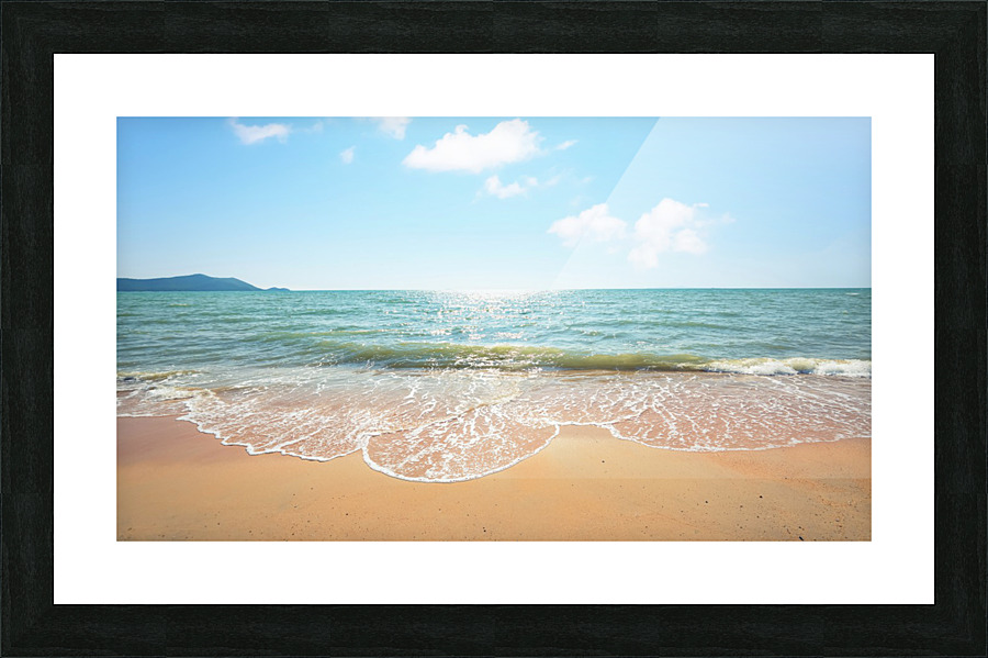 Sand and Sun Picture Frame print