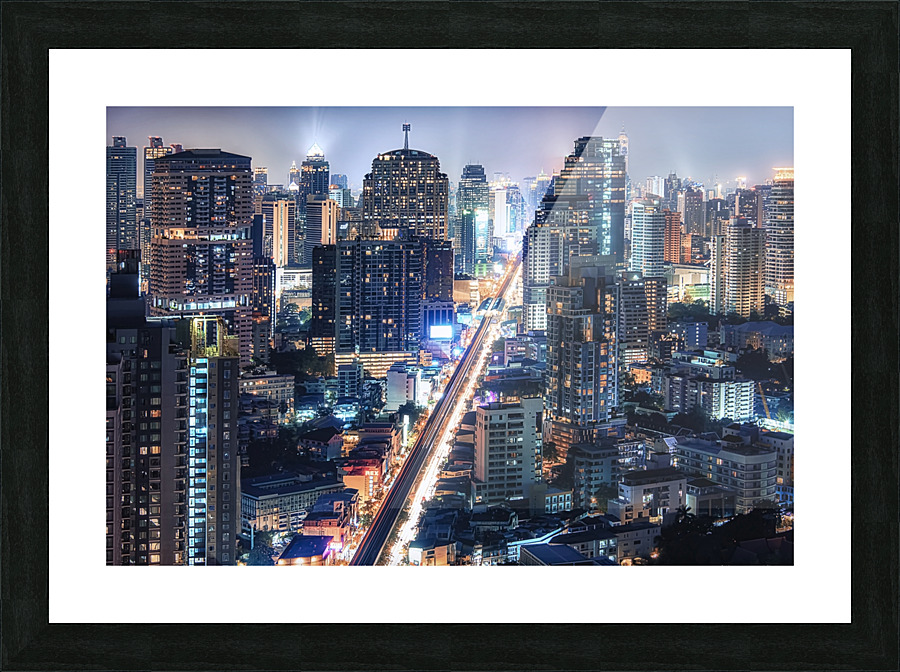Sukhumvit Picture Frame print
