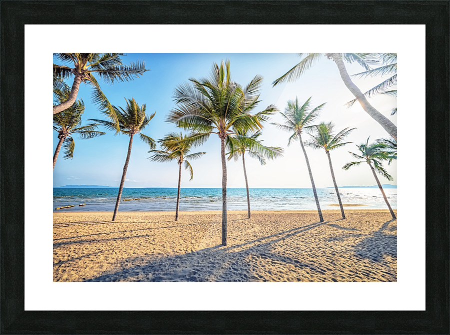 Jomtien Beach Picture Frame print