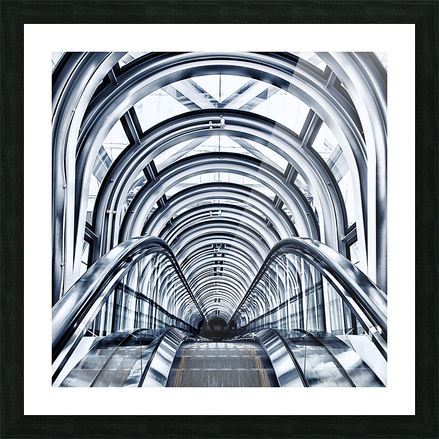 The way down Picture Frame print