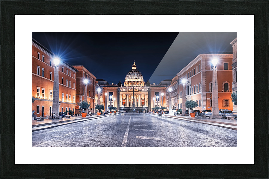 Vaticano Picture Frame print