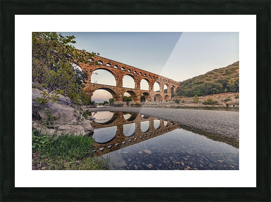 Pont Du Gard Picture Frame print