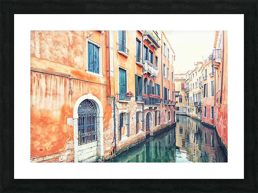 Secret Venice Picture Frame print