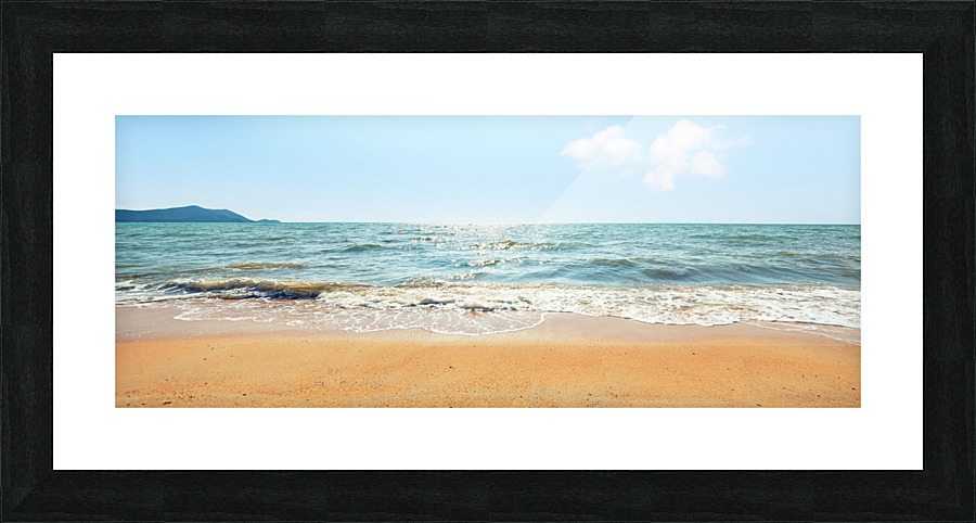 Thai beach Picture Frame print