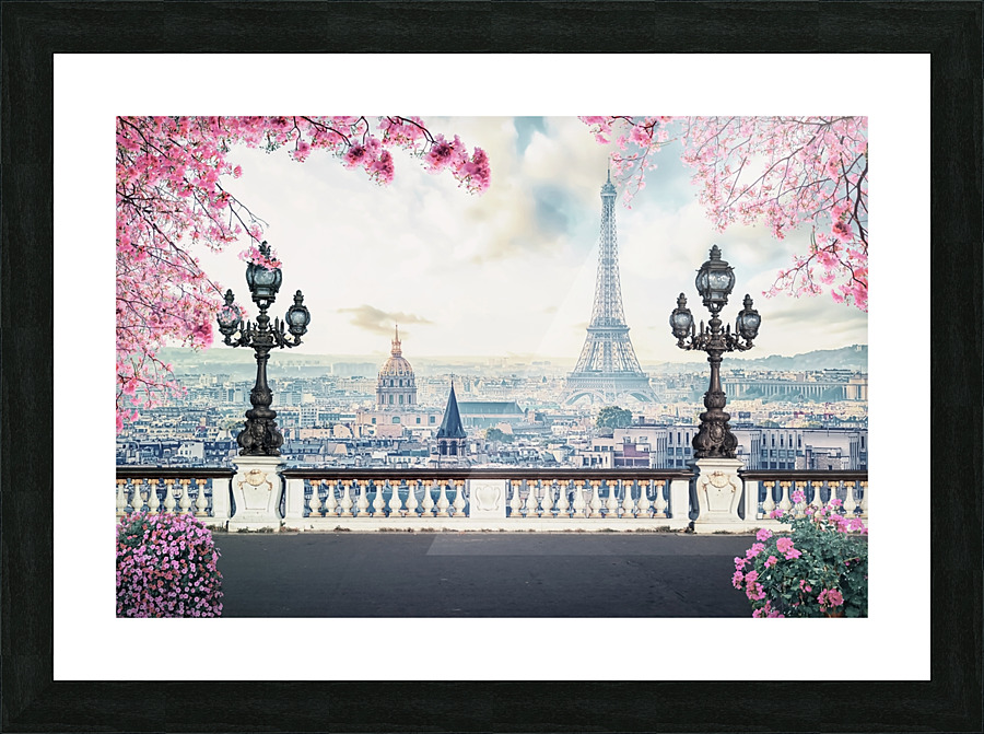  Spring in Paris Picture Frame print