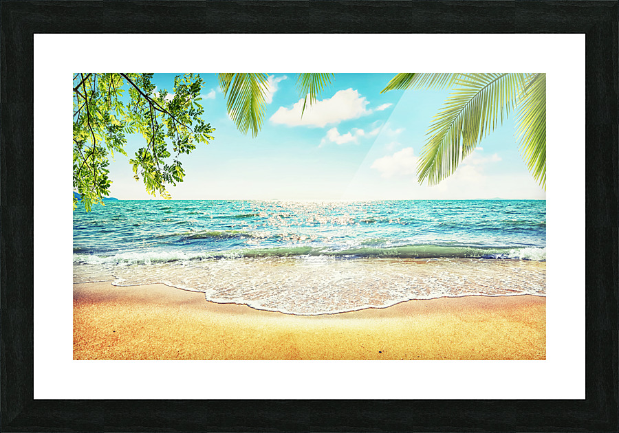 Sea Sand and Sun Picture Frame print