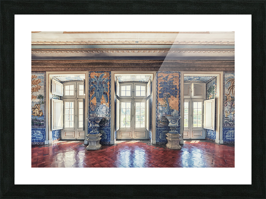 Queluz Architecture Picture Frame print
