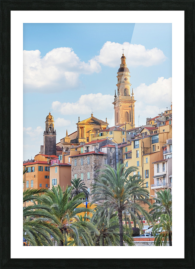 Menton Architecture Picture Frame print