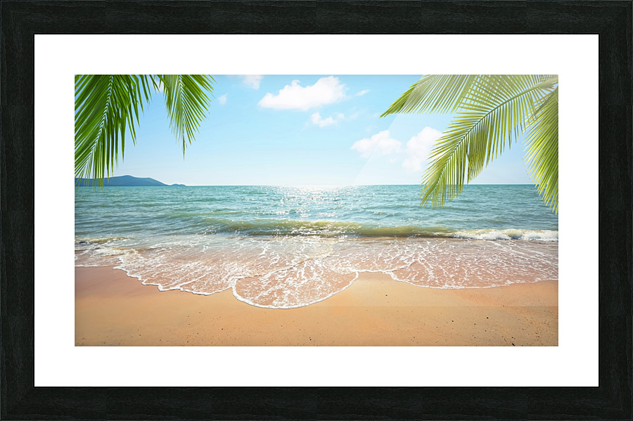 Beach Time Picture Frame print