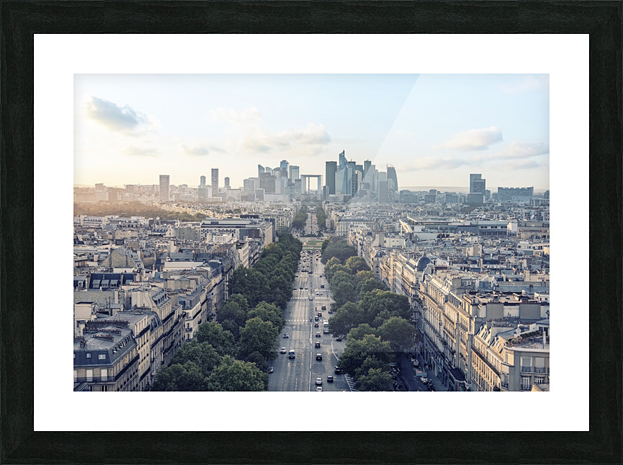West Paris Picture Frame print