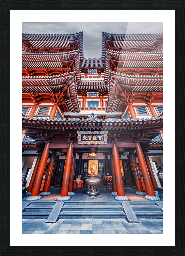 Chinatown Architecture Picture Frame print