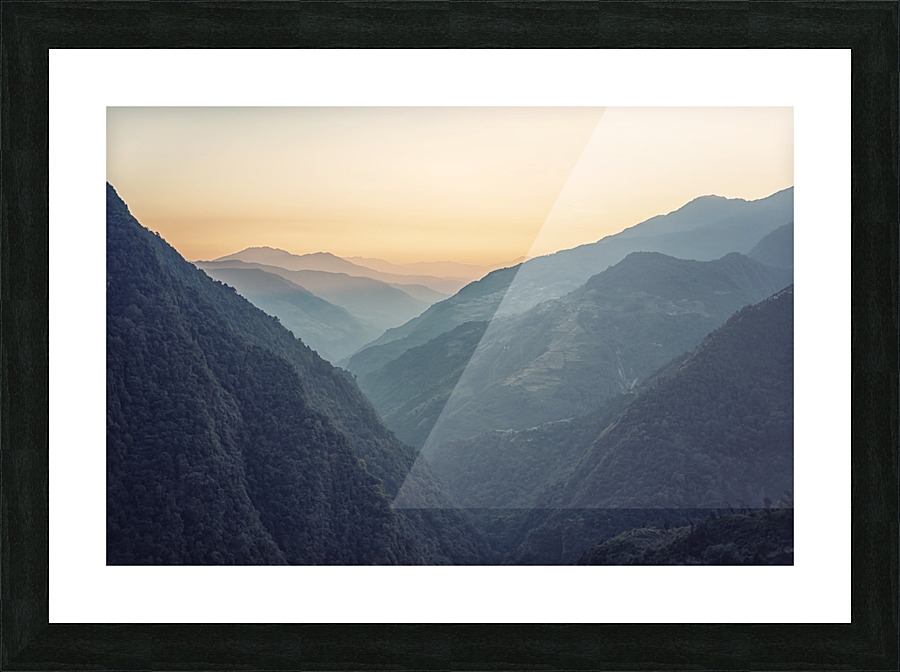 Annapurna Conservation Area Picture Frame print