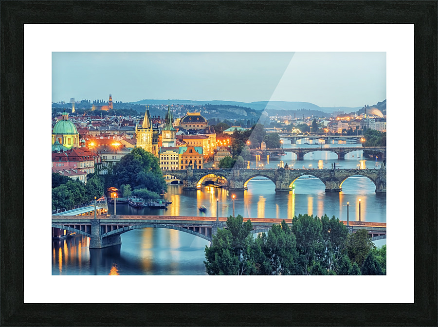 Prague Picture Frame print