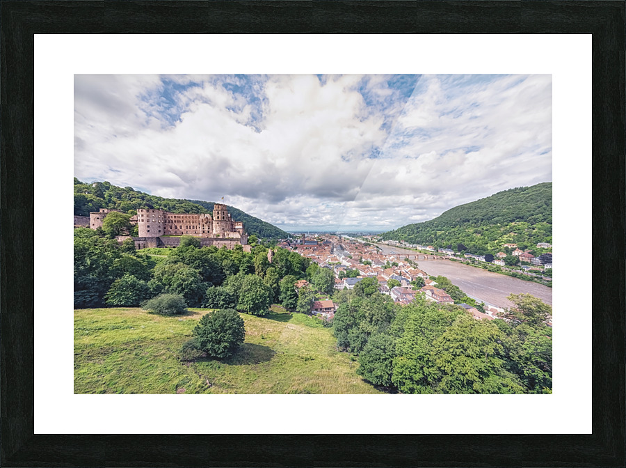 Heidelberg Picture Frame print