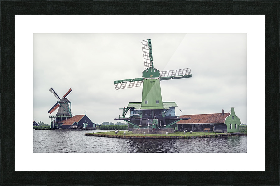 Zaanse Schans Picture Frame print