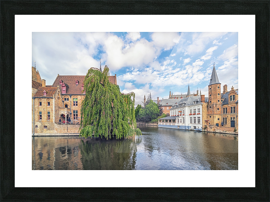 Bruges Picture Frame print