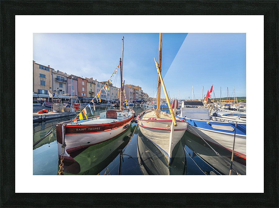 Saint Tropez Picture Frame print