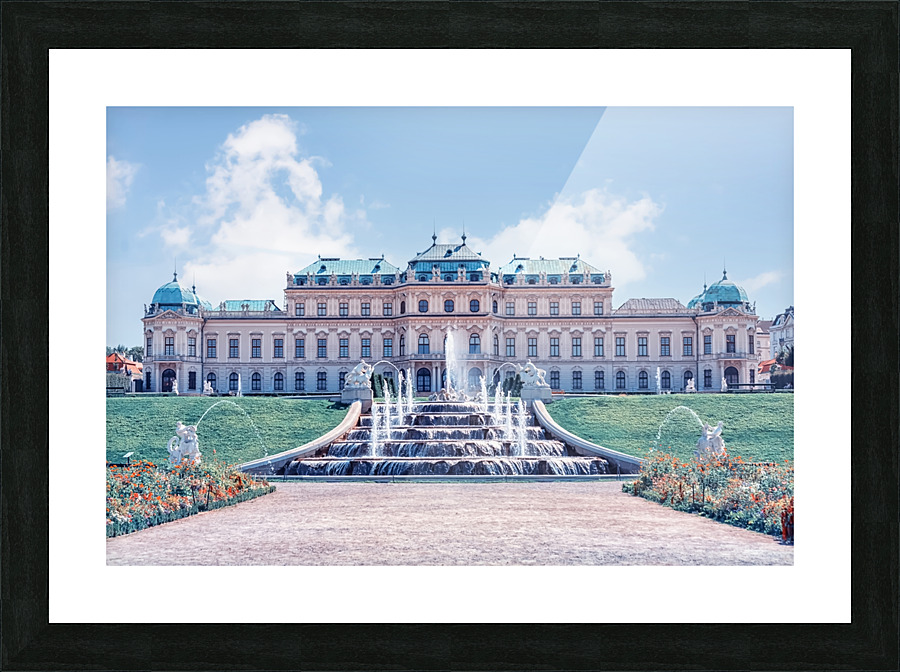  Belvedere Palace Picture Frame print