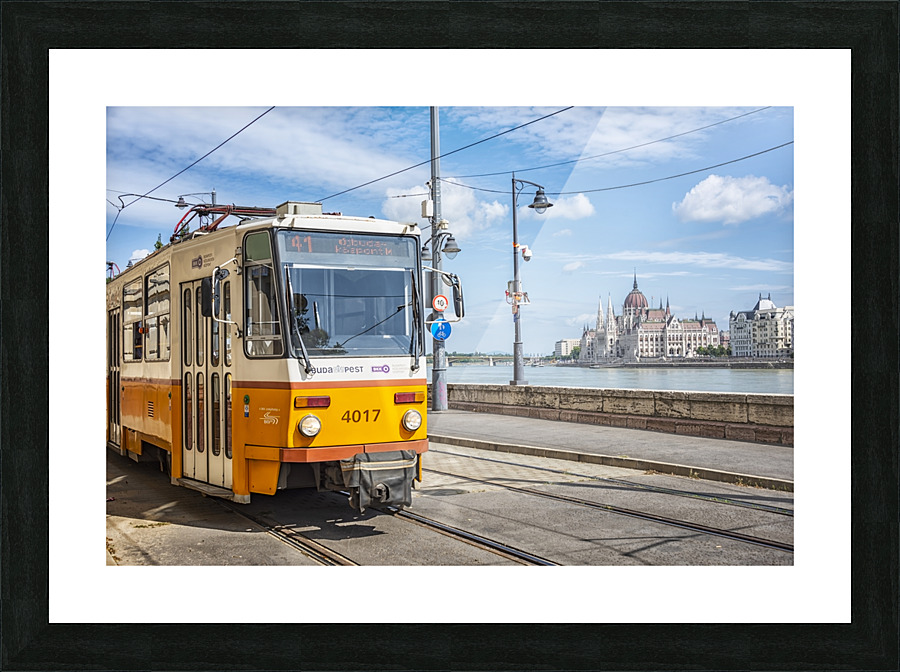 Budapest City Picture Frame print