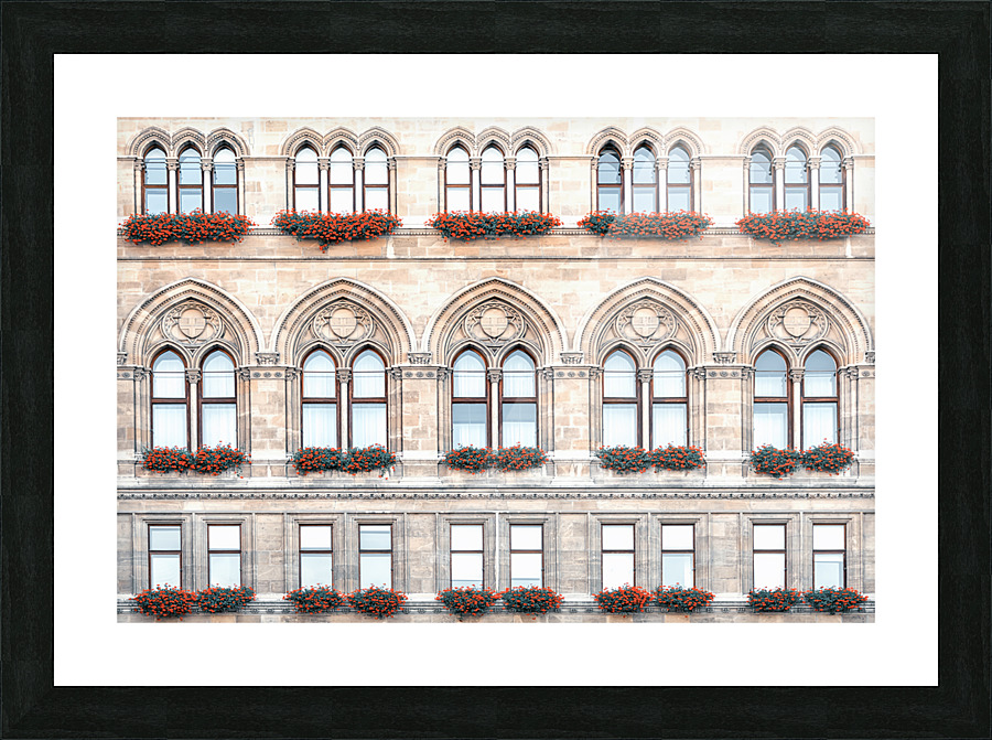 Facade Picture Frame print