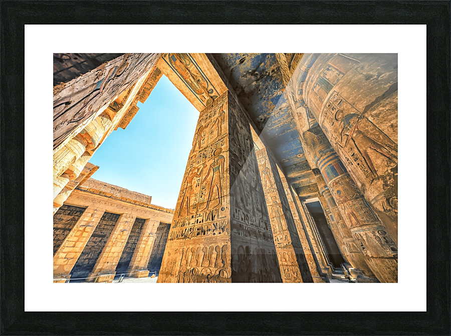 Habu Temple Picture Frame print