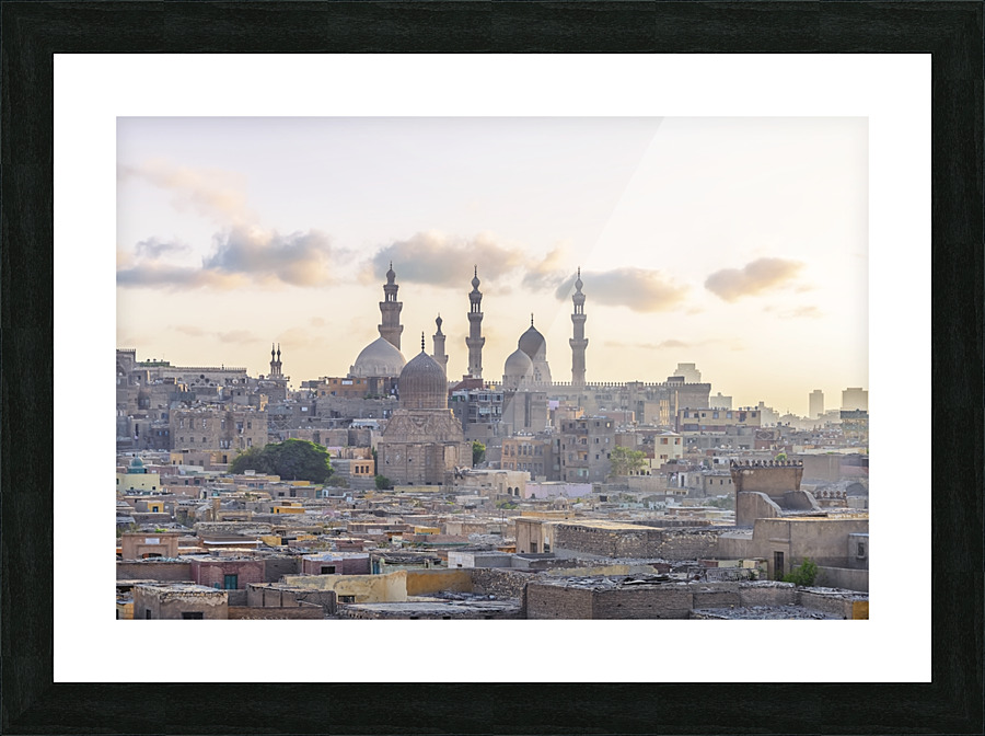 Cairo Sunset Picture Frame print