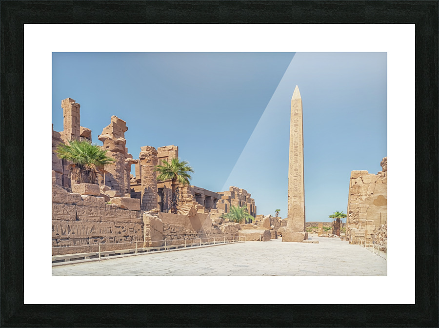 Karnak Temple Picture Frame print