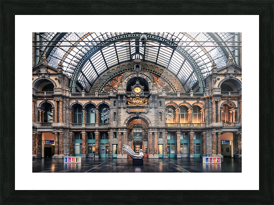 Antwerp Central Picture Frame print