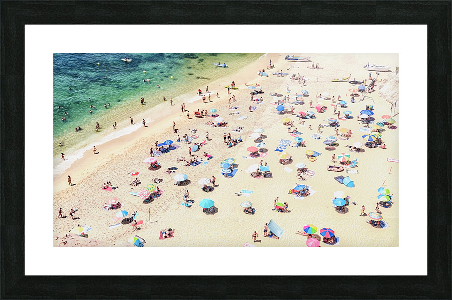 Portuguese Beach Picture Frame print