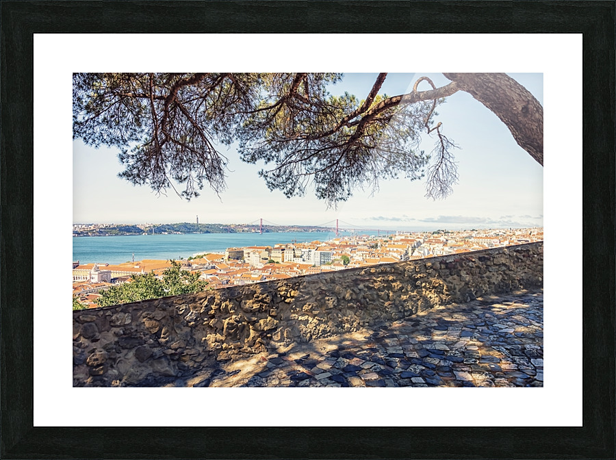 Lisbon View Picture Frame print