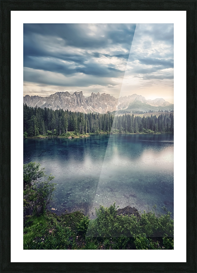 Carezza Sunset Picture Frame print