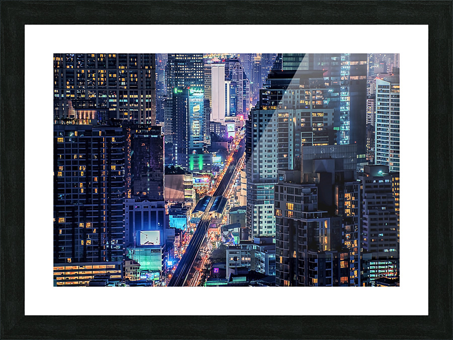  Bangkok Abyss Picture Frame print