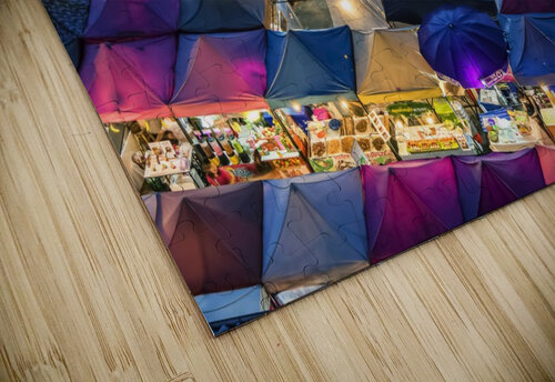 Train night market Manjik Pictures puzzle