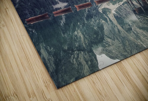 Braies lake Manjik Pictures puzzle