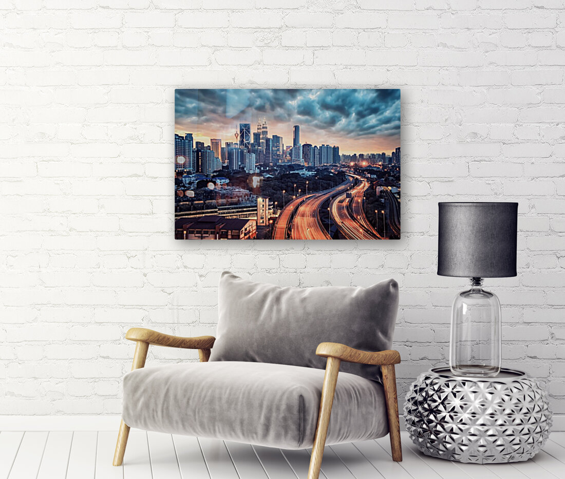 Kuala Lumpur sunset Reproduction