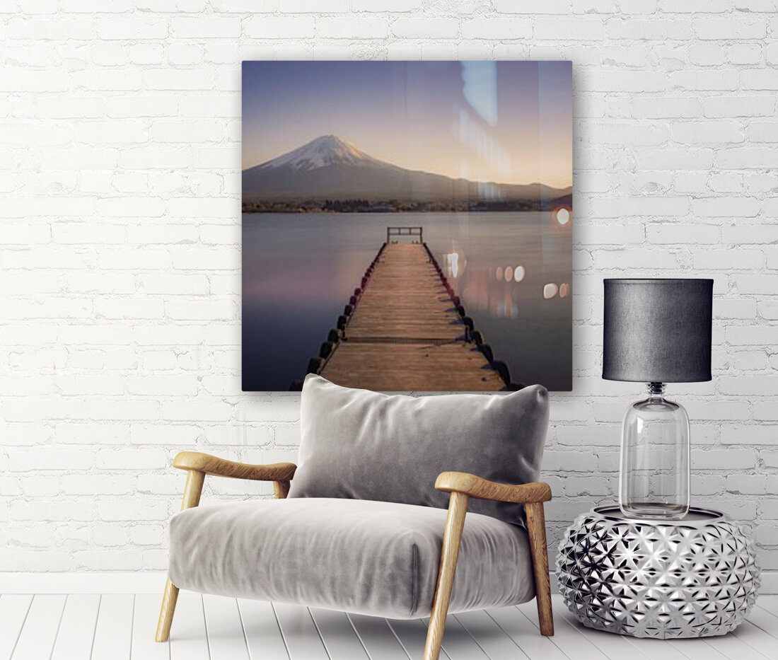 Mount Fuji sunset Reproduction