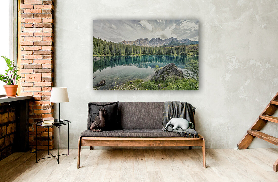 Carezza lake Reproduction
