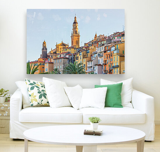  Menton roofs Reproduction