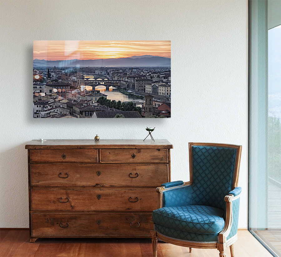 Sunset in Florence Reproduction
