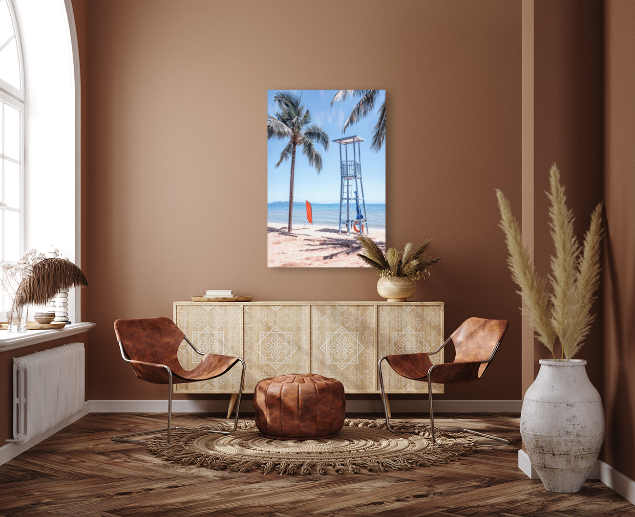 Tropical Beach Reproduction