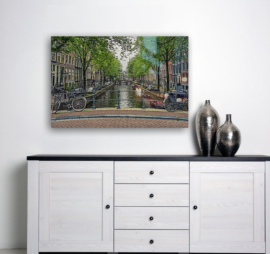 Amsterdam Canal Reproduction
