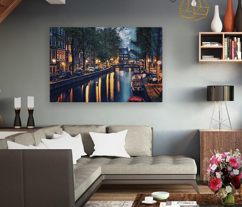 Amsterdam Evening Reproduction