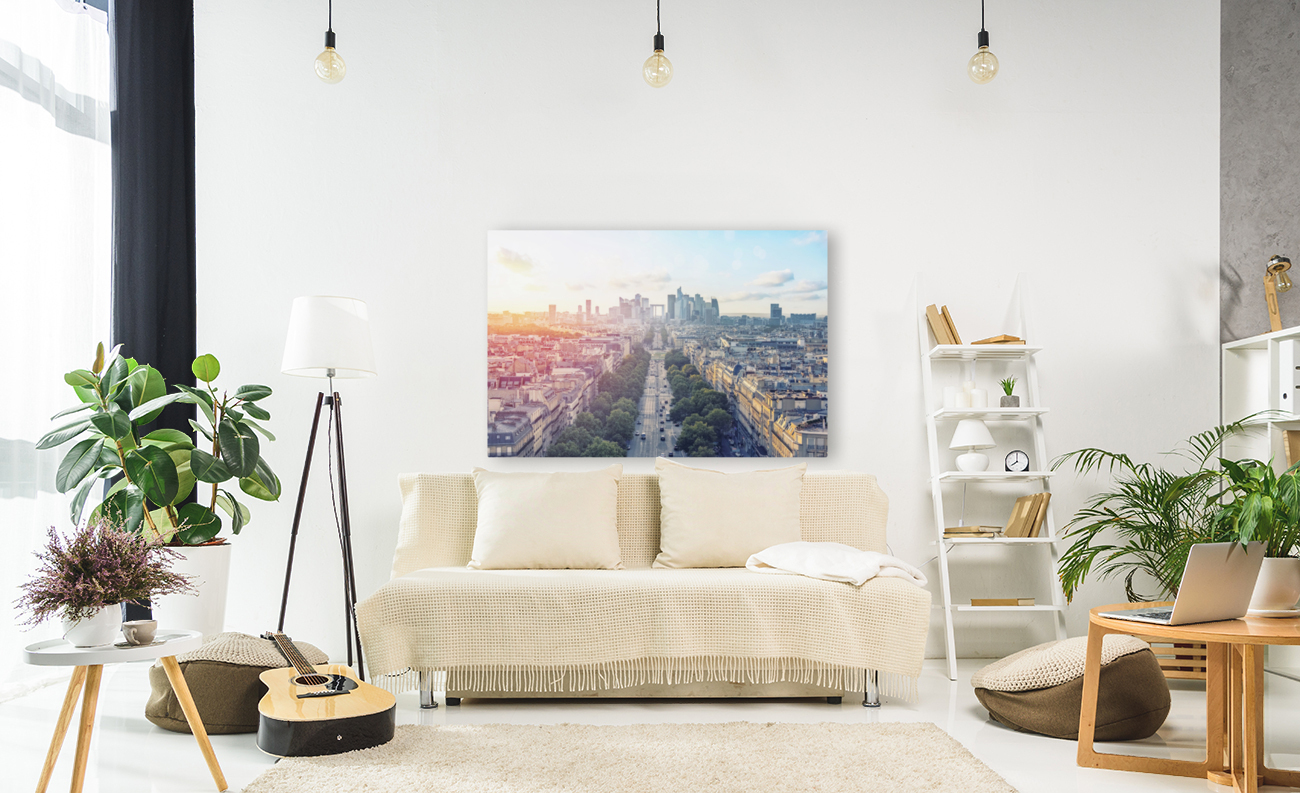 Sweet Light Over Paris Reproduction