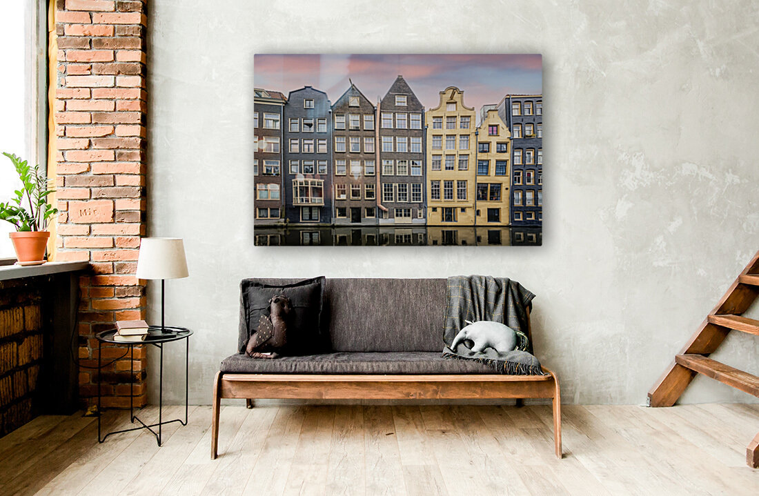 Facade in Amsterdam Reproduction