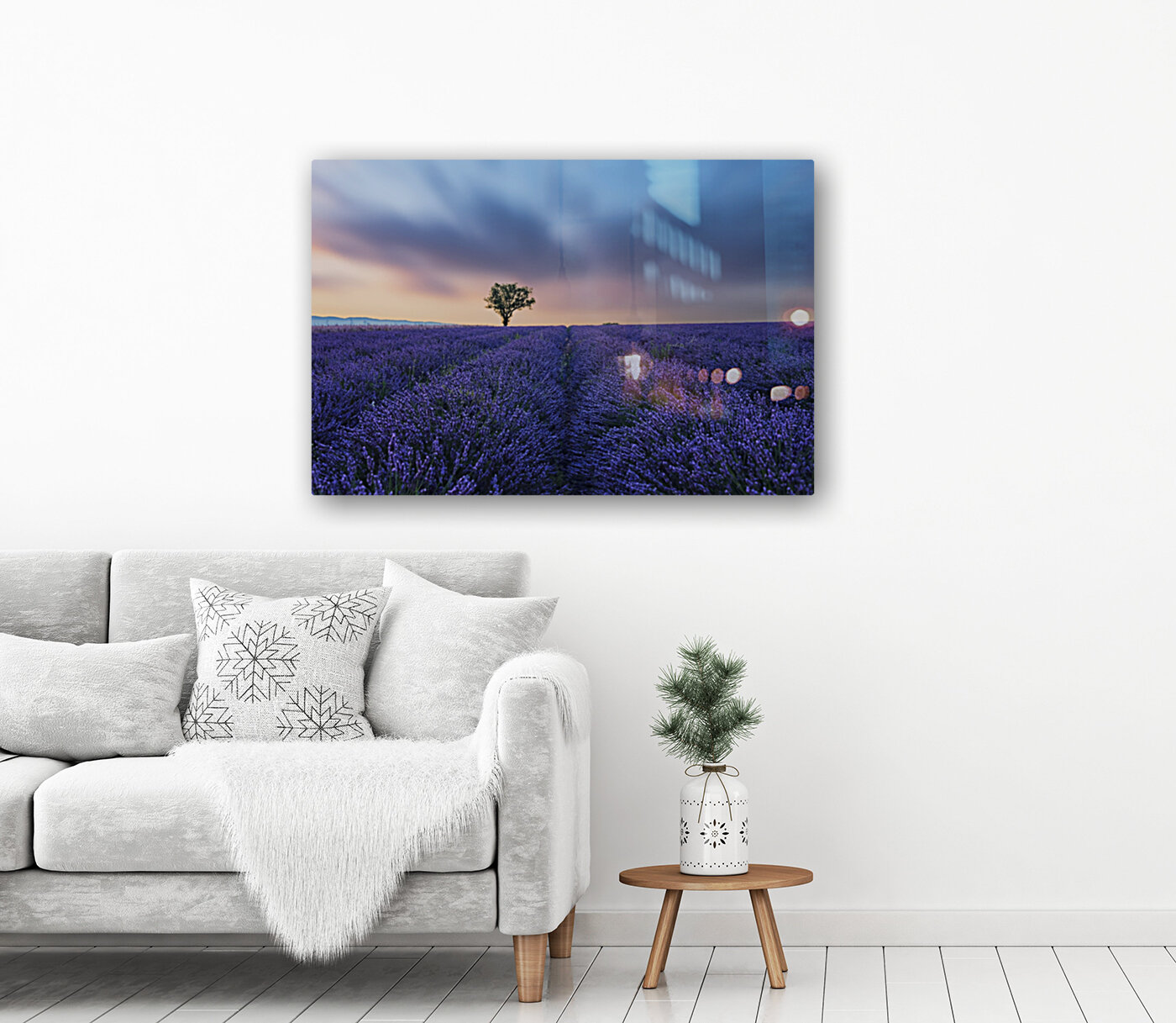 Valensole Sunset Reproduction
