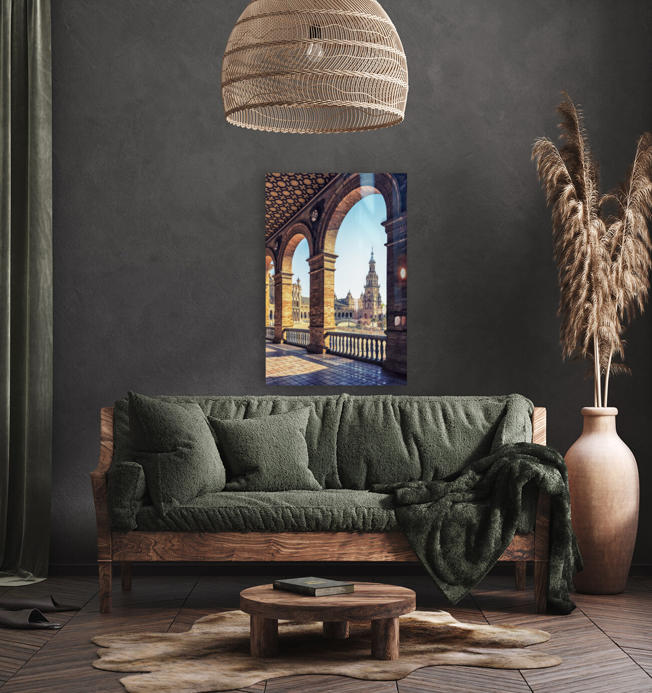 Seville Cityscape Reproduction