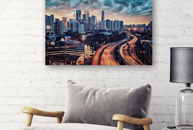 Kuala Lumpur sunset by Manjik Pictures