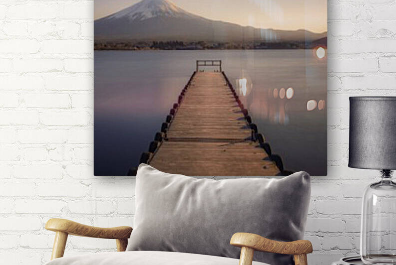 Mount Fuji sunset by Manjik Pictures